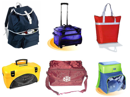  Types of isothermal bags