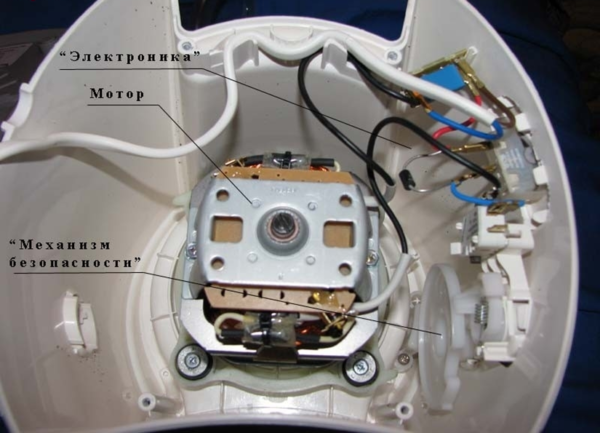  Juicer engine compartment