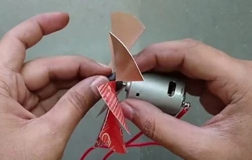  The connection of the impeller and motor