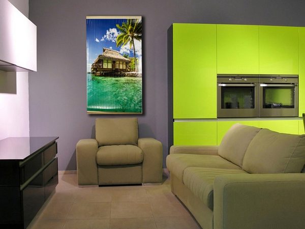  Infrared heater in the form of a picture