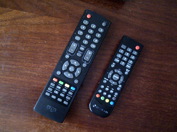  Two remotes