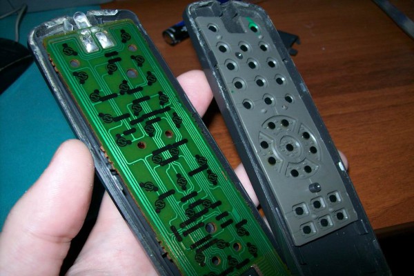  Two pieces of remote