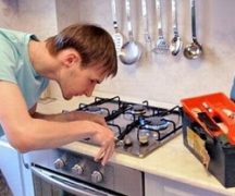  Repair of the gas stove