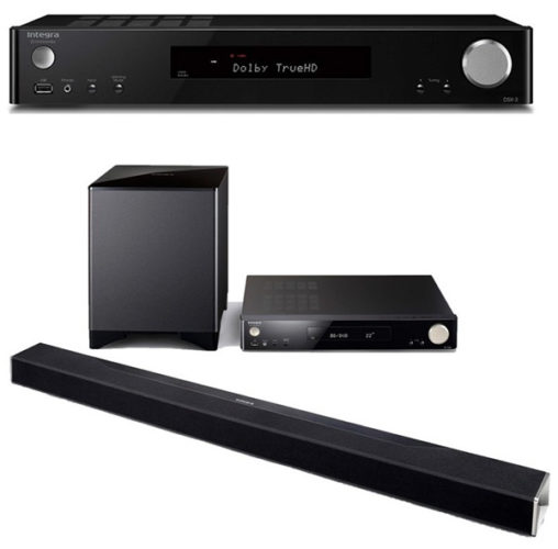  System with a passive soundbar