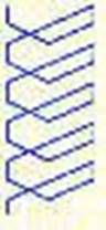  Knitted patch string