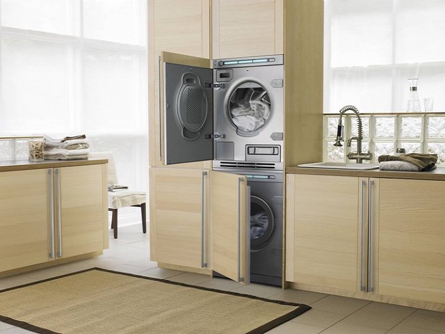  Drying machine over washing