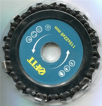  Wood chain wheel