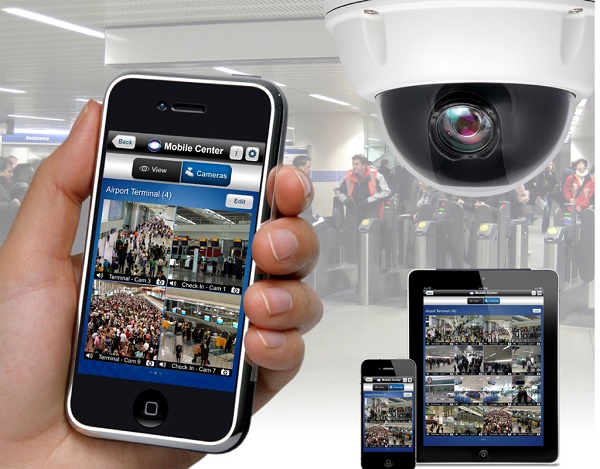  Video surveillance via smartphone