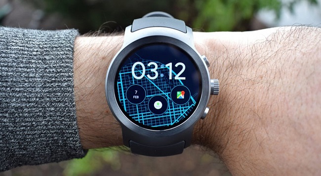 Lg Watch Sport screen